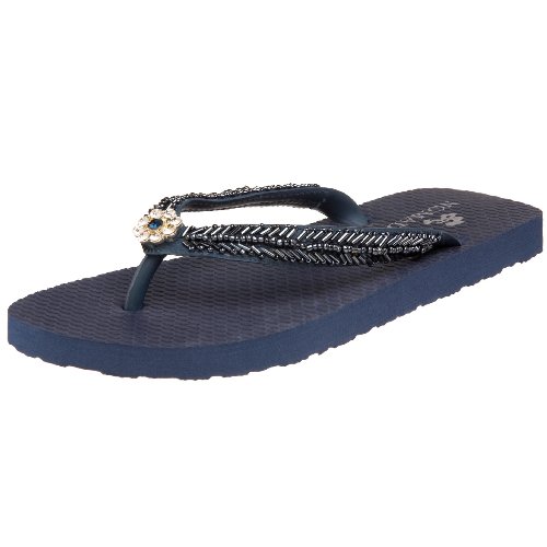 Nomad Women's Twinkle Flip Flop,Navy,7 M US Detail