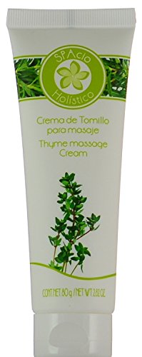 SPAcio Holistico Crema de Tomillo para masaje Thyme Massage Cream 80 g / 2.82 oz