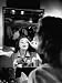 Debutante Actress Tina L. Meyer Putting on False Eyelashes in Dressing Room Premium Photographic Poster Print