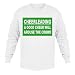CHEERLEADING A GOOD CHEER WILL AROUSE THE CROWD Adult Long Sleeve T-Shirt Various Col...