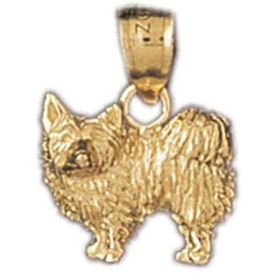 Cheap Girls Jewelry Dazzlers Solid 14k Gold Basset Hound Dog Charm Pendant Available in three colors from jewelsberry (weights: 1.6 grams only) For Sale