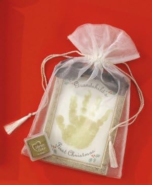 Grandchild First Christmas Hand Print Ornament by The Grandparent Gift Company