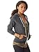 Alternative Women's Adrian Fleece Zip Front Hoodie Sweatshirt
