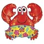 Beach Crab Shaped 36" Mylar Balloon