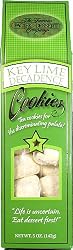 The Famous Pacific Dessert Company Key Lime Decadence Tea Cookies, 5-Ounce Boxes (Pack of 6)