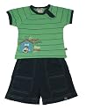 Bright Bots Puppy Story Baby Shorts and Stripe Top Set size 12-18 months