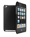 Cygnett Frost Slim Case + Anti-Glare Display-Schutz für iPod Touch 4G - Schwarz Matte