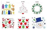 Impact #12153D 12x12 XMAS Gel Clings