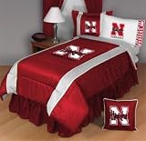 Nebraska Cornhuskers NCAA Bedding - Sidelines Complete Set