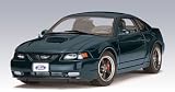 2001 Ford Mustang GT Bullitt diecast model car 1:18 scale by AUTOart - Dark Green by AutoArt