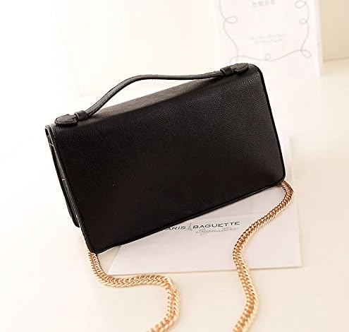 VITAGARDEN Fashion Metal Letter Ladies Clutch Chain Pu Shoulder Bag
