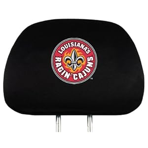 University of Louisiana at Lafayette Head Rest Covers 2pack by ProMark