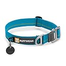 Ruffwear Crag Collar for Pets, Medium, Baja Blue