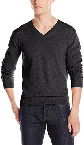 Christopher Fischer Men's Cashmere Basic V-Neck Sweater