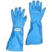 NSA G99CRBEELLGP Nylon Taslan and PTFE Elbow Waterproof Safety Glove, Cryogenic, 17" - 18" Length, Large, Blue