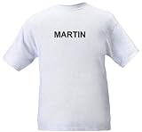 MARTIN - Name-series - Heather Grey or White T-shirt