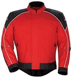 Tourmaster Flex Series 2 Mens Motorcycle Jacket Red Large