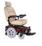 `Sunfire Gladiator Power Chair w/Captain Seat, M/W Drive, Red