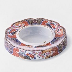 【美濃焼】　京友禅7.0灰皿