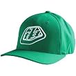 Troy Lee Designs Always Men's Flexfit Fashion Hat w/ Free B&F Heart Sticker Bundle - Green