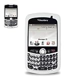 New Fashionable Perfect Fit Soft Silicon Gel Protector Skin Cover (Faceplate/Snap On) Rubber Cell Phone Case for RIM Blackberry Curve 8330 MetroPCS,Sprint,US Cellular,Verizon - White