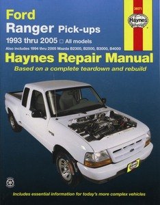 Haynes Ford Ranger Pick-ups (93 - 05) Manual