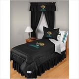 Jacksonville Jaguars Locker Room Comforter - Twin Bed