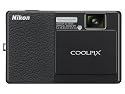 Nikon Coolpix S70 12.1MP Digital Camera with 3.5-inch OLED Touch Screen and 5x Wide Angle Optical Vibration Reduction (VR) Zoom (Black & Black)