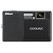 Nikon Coolpix S70 12.1MP Digital Camera with 3.5-inch OLED Touch Screen and 5x Wide Angle Optical Vibration Reduction (VR) Zoom (Black & Black)