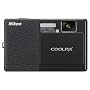 Nikon Coolpix S70 12.1MP Digital Camera with 3.5-inch OLED Touch Screen and 5x Wide Angle Optical Vibration Reduction (VR) Zoom (Black & Black)