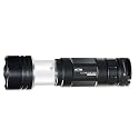 LiteXpress Illumate 200 schwarz, Aluminium-Taschenlampe, Hochleistungs-LED bis zu 100 Lumen