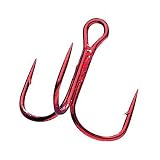 Fishing: Mustad 36102R UlTR Point RoungBend ShortShank Treble HooksPer 11