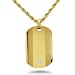41i7hxRDA9L. SL75  Dramatic Delight: Unisex Stainless Steel Mother of Pearl and Onyx Dog Tag Pendant Necklace Free Shipping