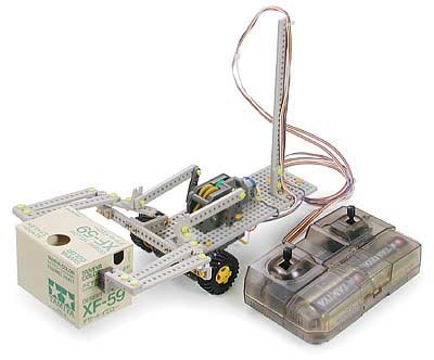 楽しい工作シリーズ No.162 リモコンロボット製作セット タイヤタイプ (70162)