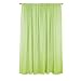 Tadpoles Classics set/2 Green Gingham Rod Pocket Curtain Panels, 84