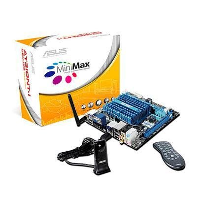 ASUS AT3IONT-I DELUXE - Motherboard - mini ITX - NVIDIA ION - SATA-300 RAID, eSATA - Gigabit Ethernet, 802.11b, 802.11g, Bluetooth, 802.11n draft - video - HD Audio 6-channel