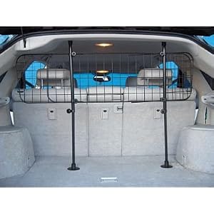 BLACK MESH CAR DOG GUARD FOR FITTING BEHIND REAR SEAT