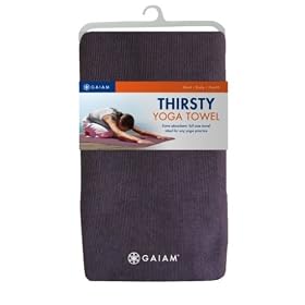 yoga mats and towels