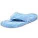 ACORN Women's New Spa Thong Slipper,French Blue,Large (Women's 8M-9M)