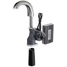 Rubbermaid Commercial FG4870465 One Shot Metal Polished Chrome Counter Mounted Low Profile Foam Dispenser