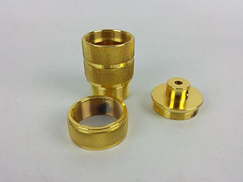 Parrot Uncle Brass Screw Thread DIY Light Socket Vintage Copper Lamp Holder for E26 E27 Light Bulbs suitable max voltage 60w (DTAY707)