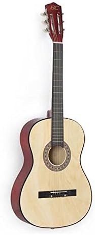 Muse MUSEUNLIMITED Natural 38 Inches 6 Nylon Strings Beginners / Starter / Student / Adult Folk Acoustic Guitar Kits with Accessories