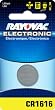 Rayovac Lithium Keyless Entry Battery 1616 Size, 1 Pack, 3.0-volt (Pack of 6)