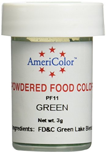 Americolor Powder Food Color, 3gm, Green
