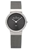 Skagen Denmark Womens Watch Charcoal Glitz & No Indicators #644SMM