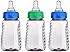 Gerber First Essentials Clearview Bottles with Silicone Nipple in Green and Blue, 5-Ounce, 9 Count