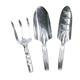 ALUMINUM GARDEN TOOL SPADE-CULTIVATOR 3-PIECE SET by Hawk