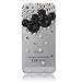 iPhone 6 Case FiveLimit(TM) Luxury 3D Bling Pearl Mouse Design Diamond Case Cover For Apple iPhone 6 [4.7] (Package includes: 1 X Screen Protector) (Black)