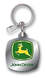 John Deere Logo Enamel Key Chain