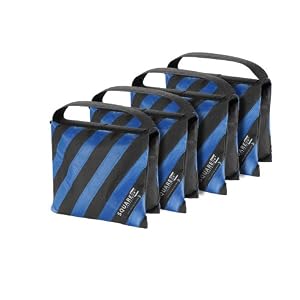 Square Perfect SP-66 Sand Bagger Four Pack Photography Sand Bags Counterbalance